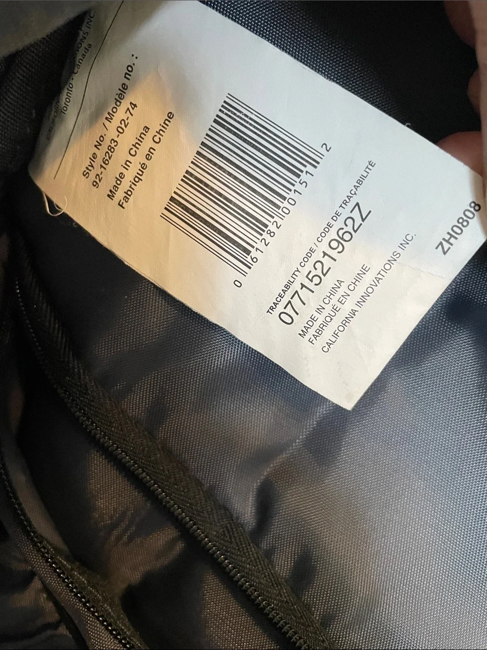 Columbia travel baby